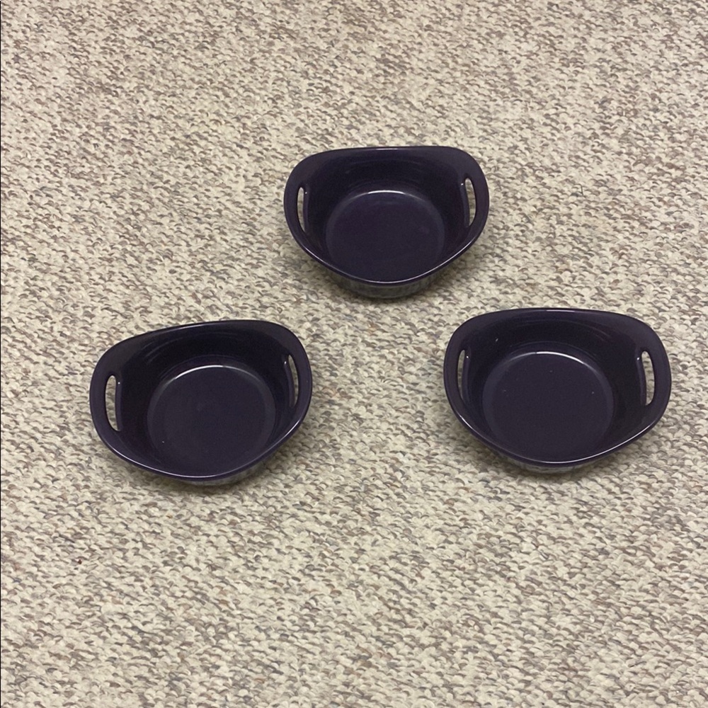 Rachael Ray Purple Mini Baking Dish Trio